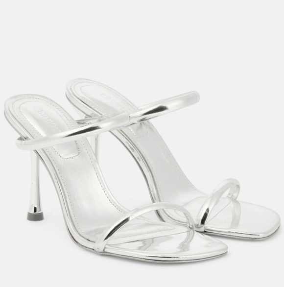 Simkhai Shoes - Simkhai Siren metallic leather sandals New 37